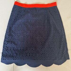 Pixley blue & orange skirt